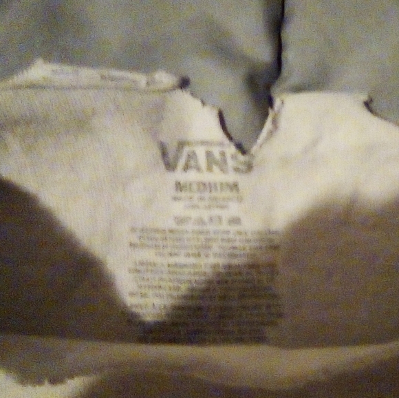 Van's Size Medium Women tan green and blue - Picture 2 of 4